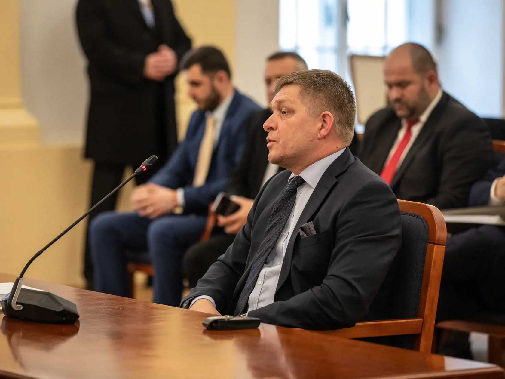 Verejné vypočutie kandidátov na Ústavných Sudcov v Bratislave v budove Historickej Národnej Rady na Župnom Námestí