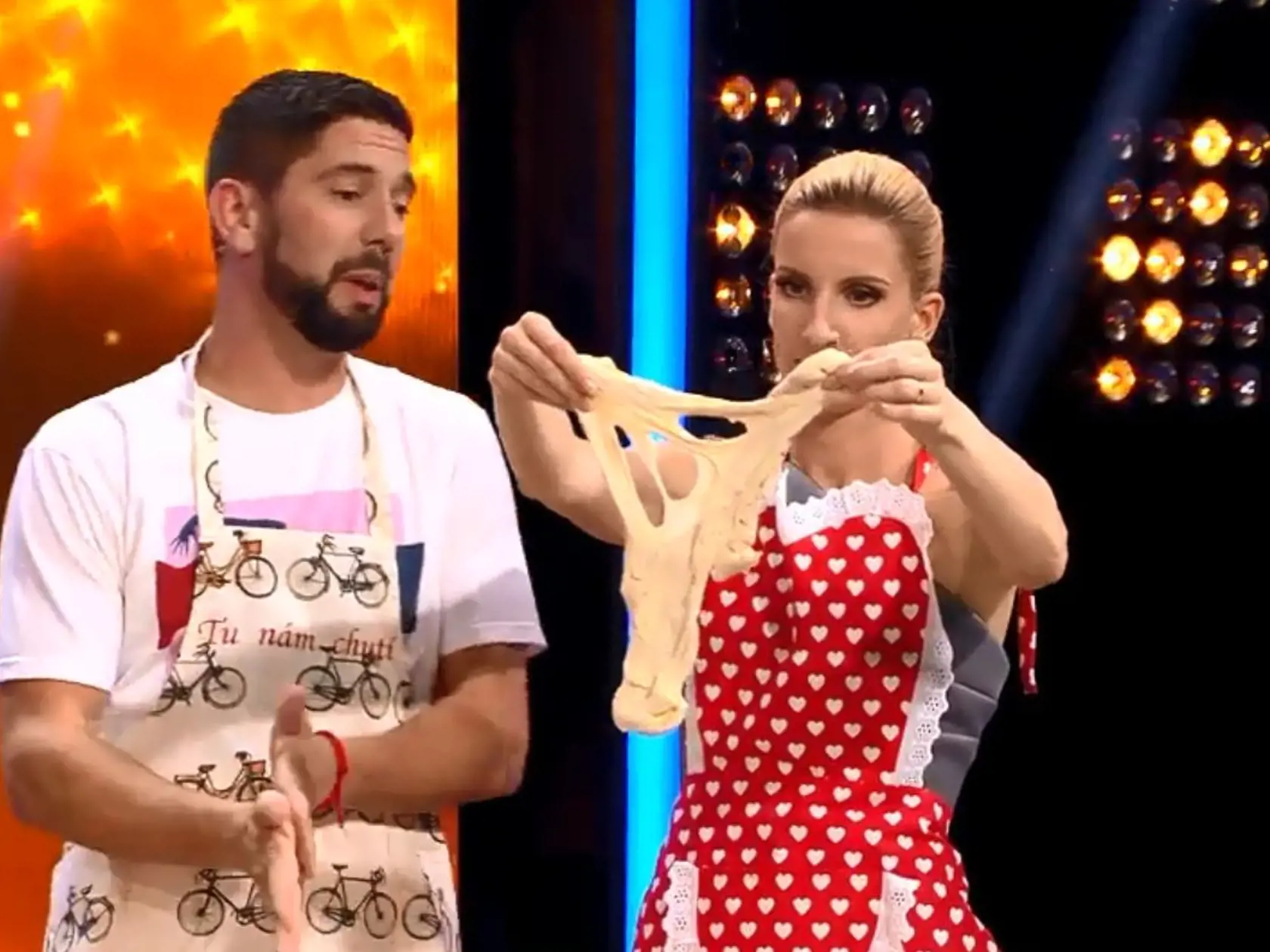 Tento svoj výtvor nazval Šoko zle opratými gaťkami.