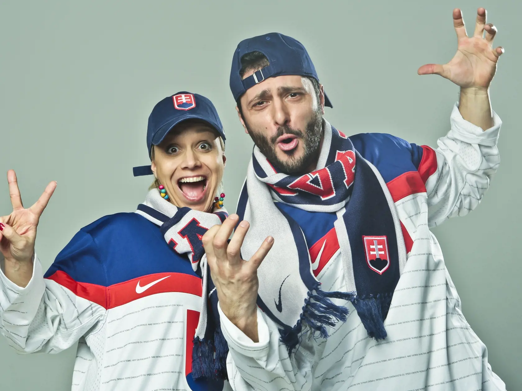 Braňo Deák a Júlia Horváthová - fotenie pre magazín Plus JEDEN Deň