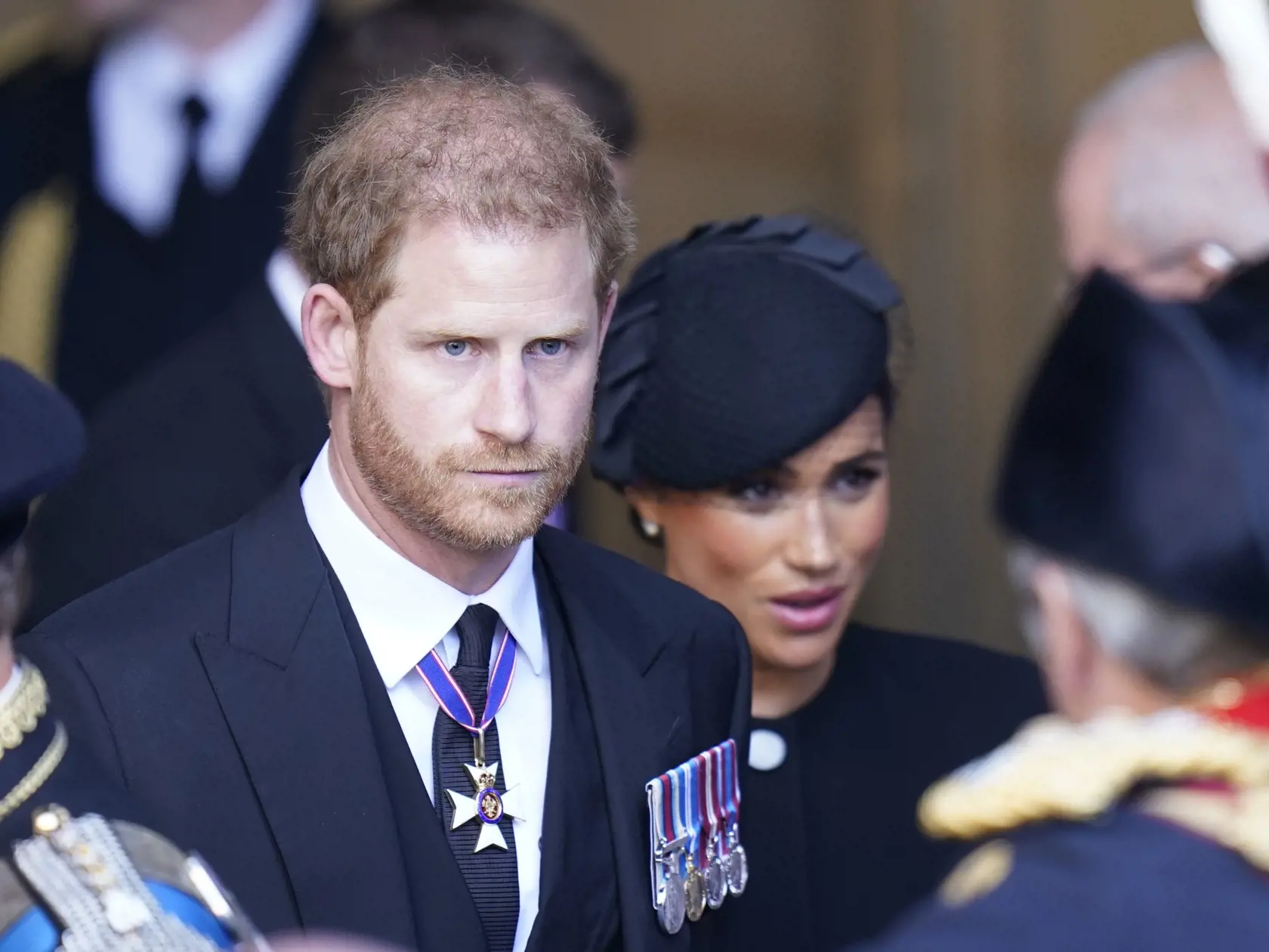 The Coffin Carrying Queen Elizabeth II Is Transferred From Buckingham Palace To The Palace Of Westminster