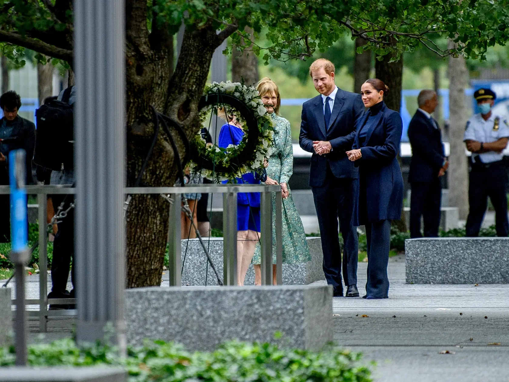 The Duke And Duchess Of Sussex Visit One World Observatory With NYC Mayor Bill De Blasio