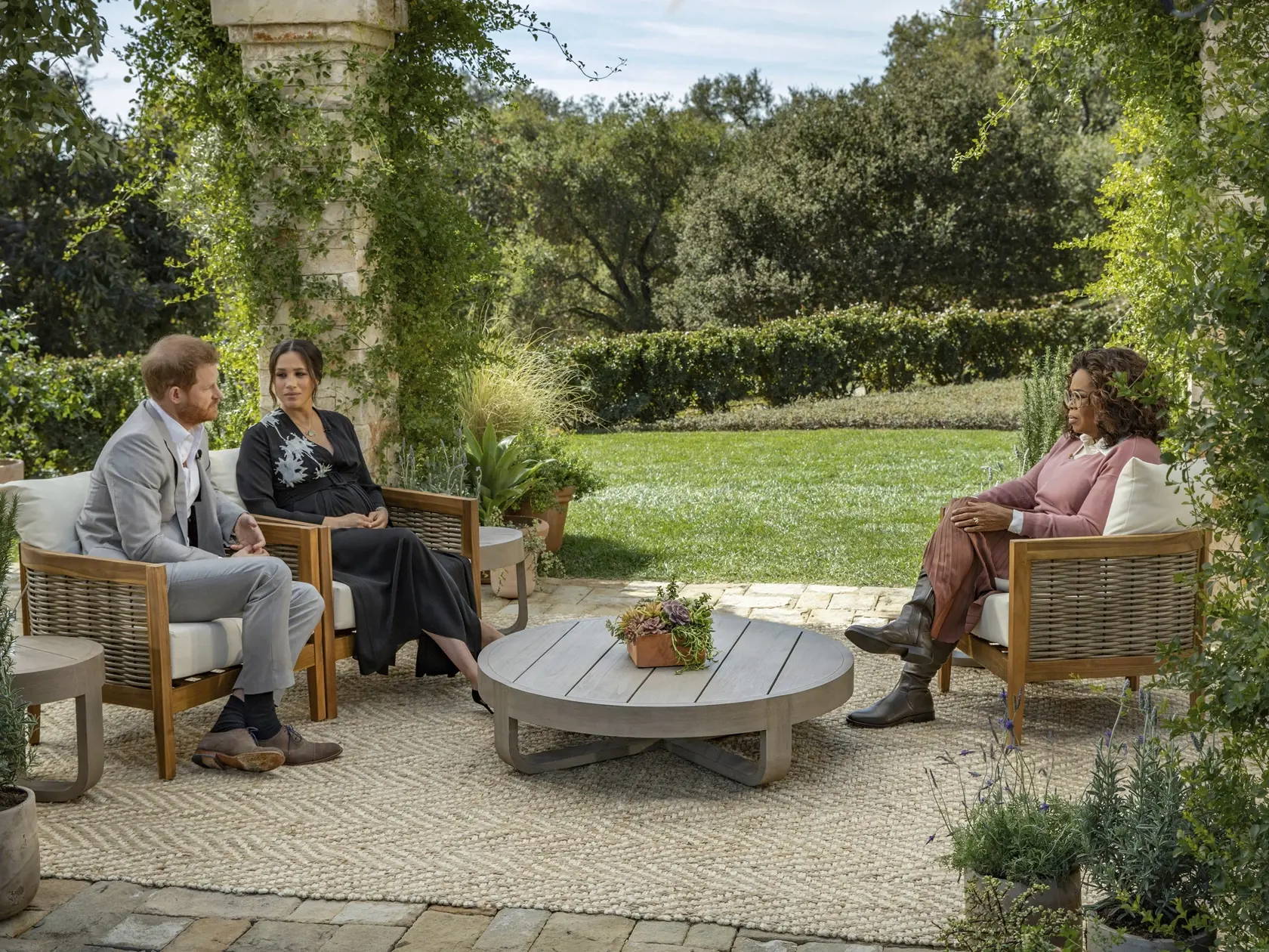 Meghan Oprah Winfreyová princ Harry