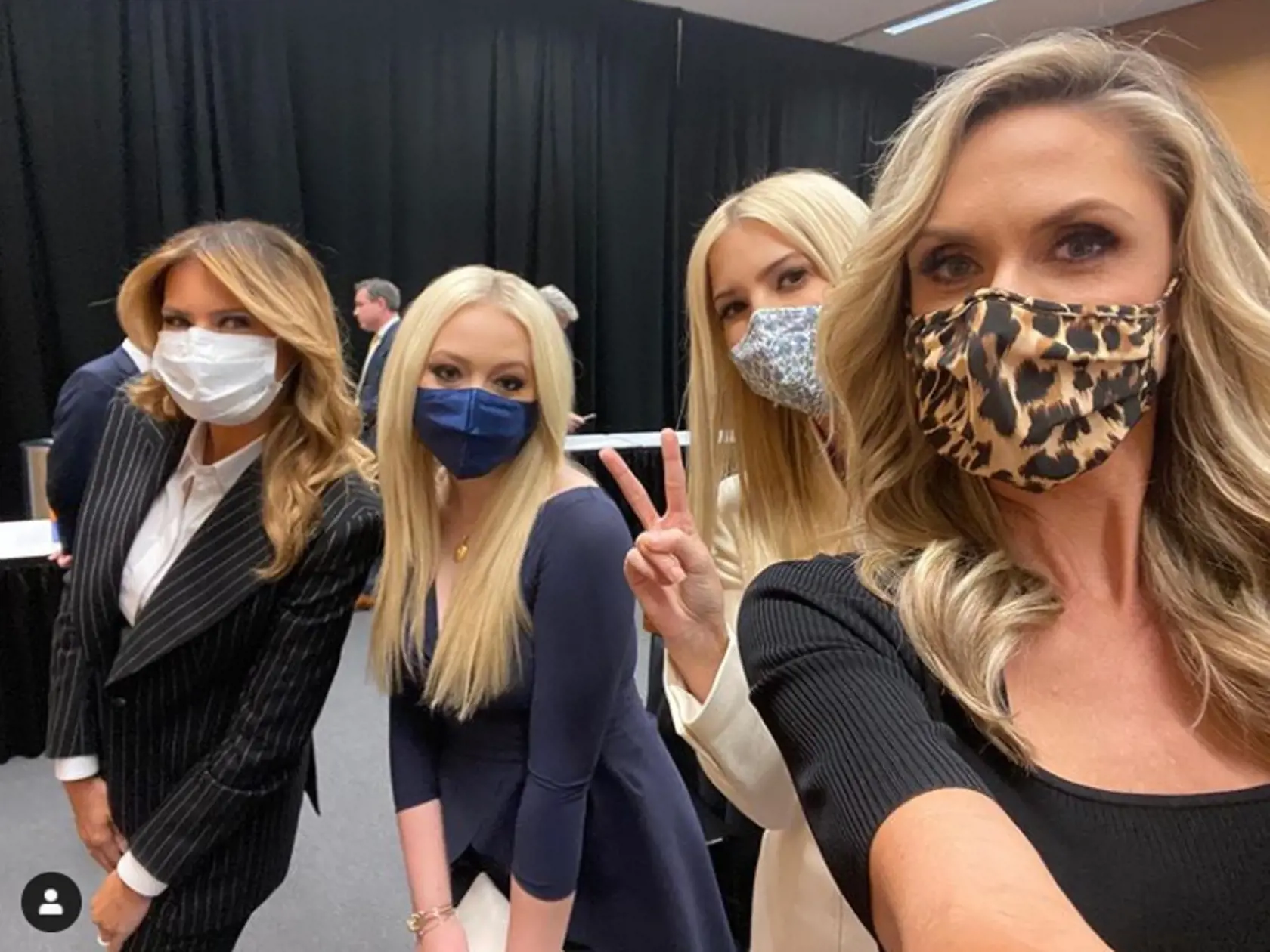 Melania Trump, TIffany Trump, Ivanka Trump a Lara Trump.