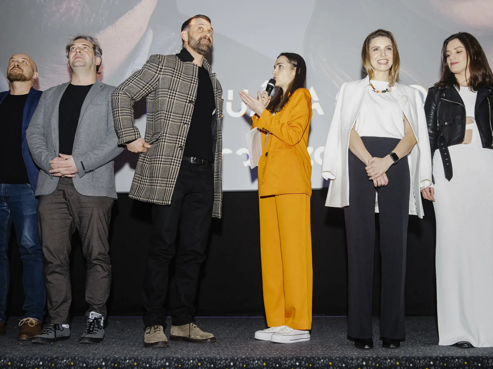 Na snímke Tomáš Maštalír počas premiéry nového seriálu TV Markíza, Klamstvo.