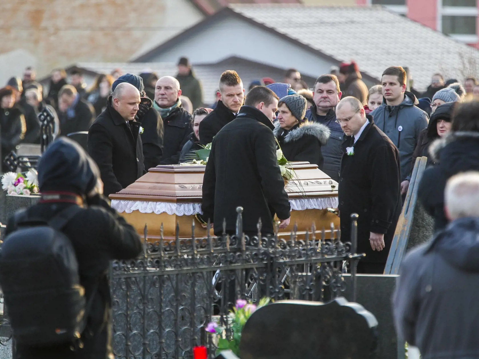Na snímke - Pohreb novinára  Jána Kuciaka v Štiavníku

 