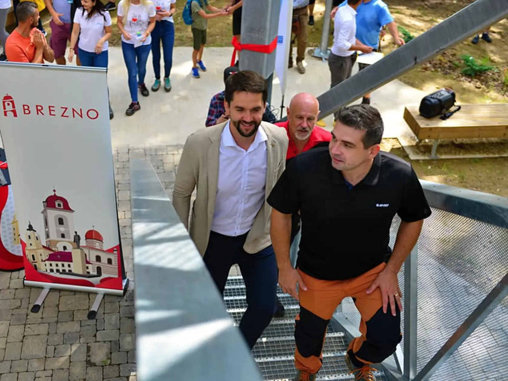 Otvorenie vyhliadkovej veže v Brezne