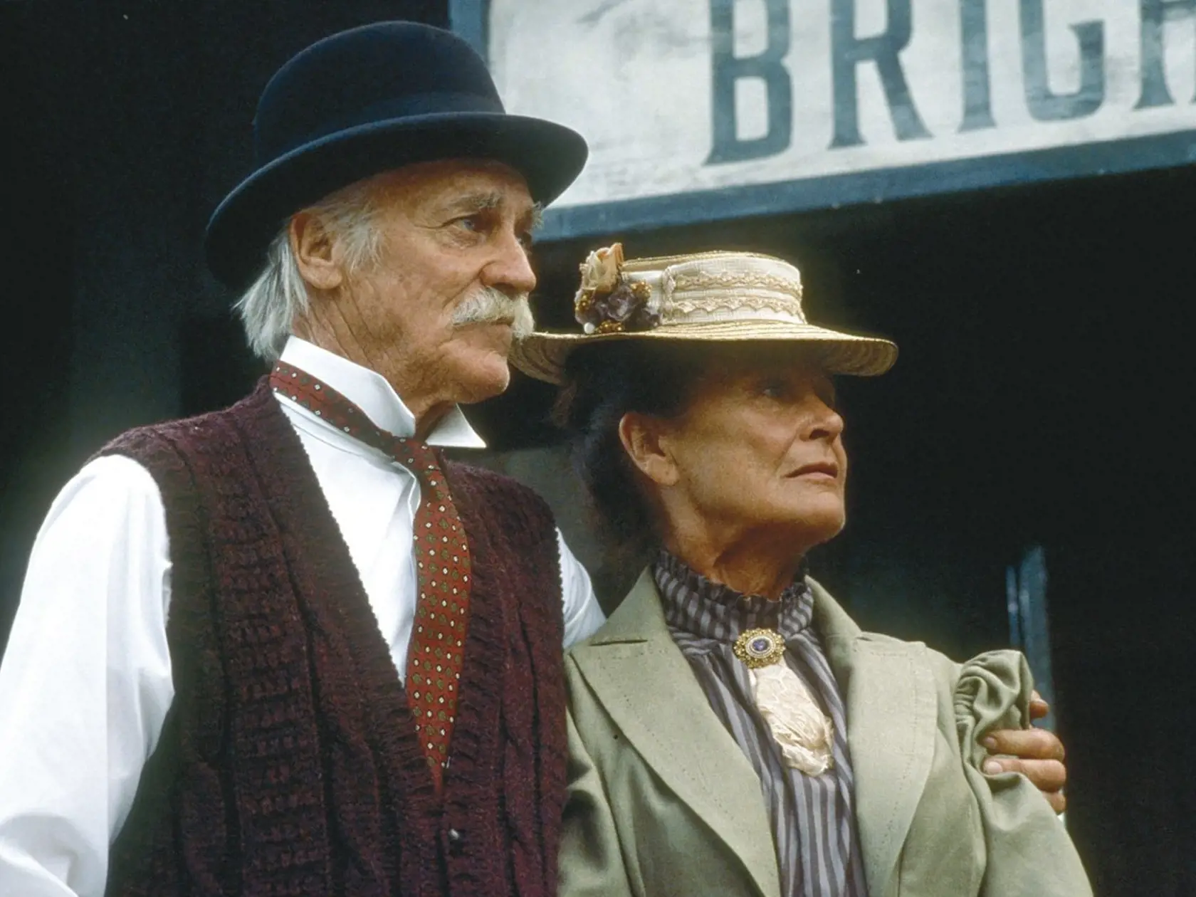 Richard Farnsworth a Colleen Dewhurst.