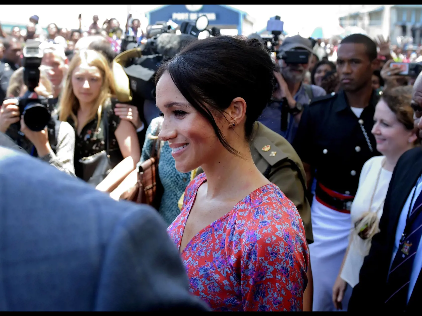 Meghan Markle na návšteve Fiji.