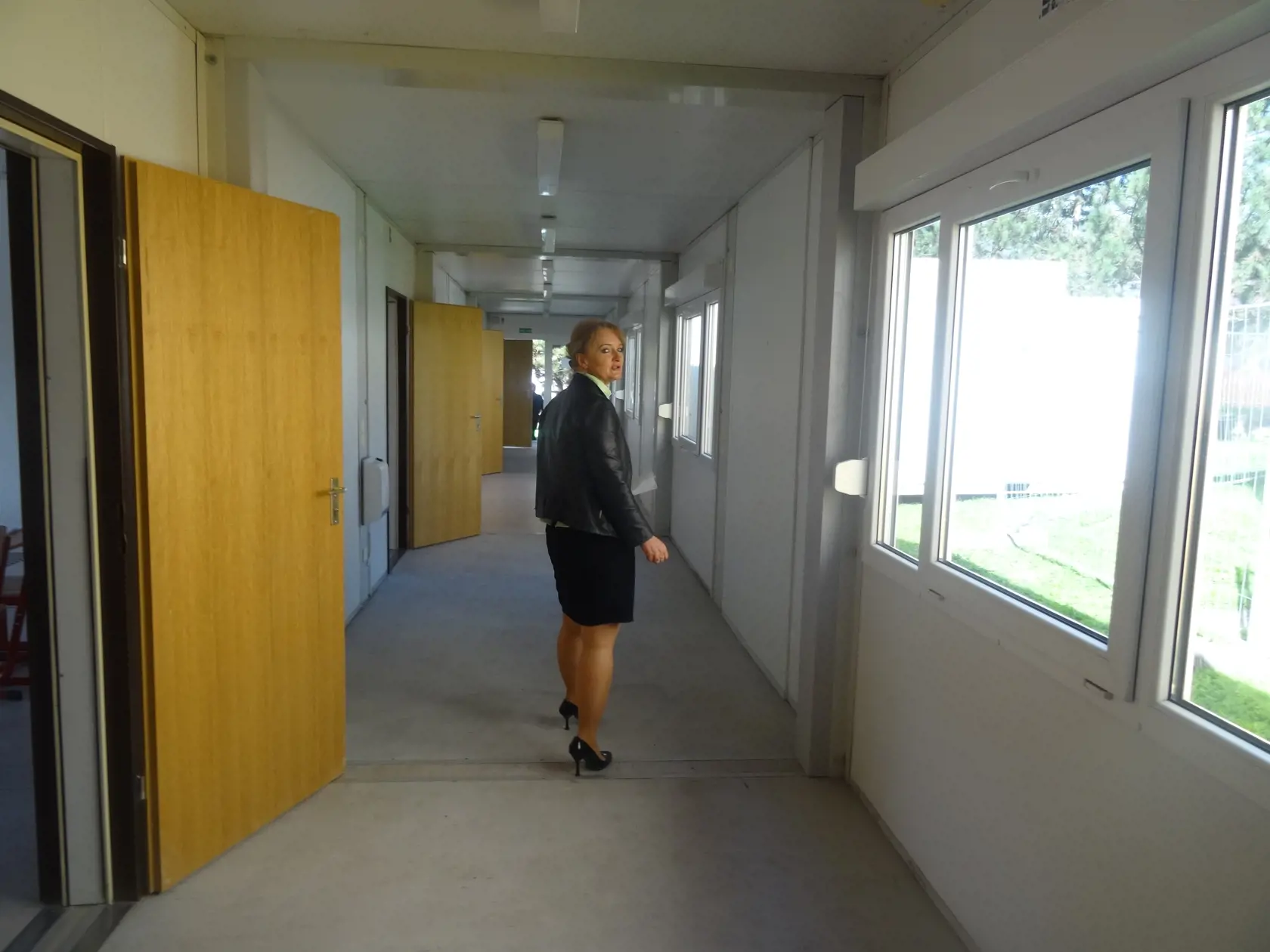 Riaditeľka školy Adriana Mižigárová (49) sa teší, že konečne sa rozbehli.