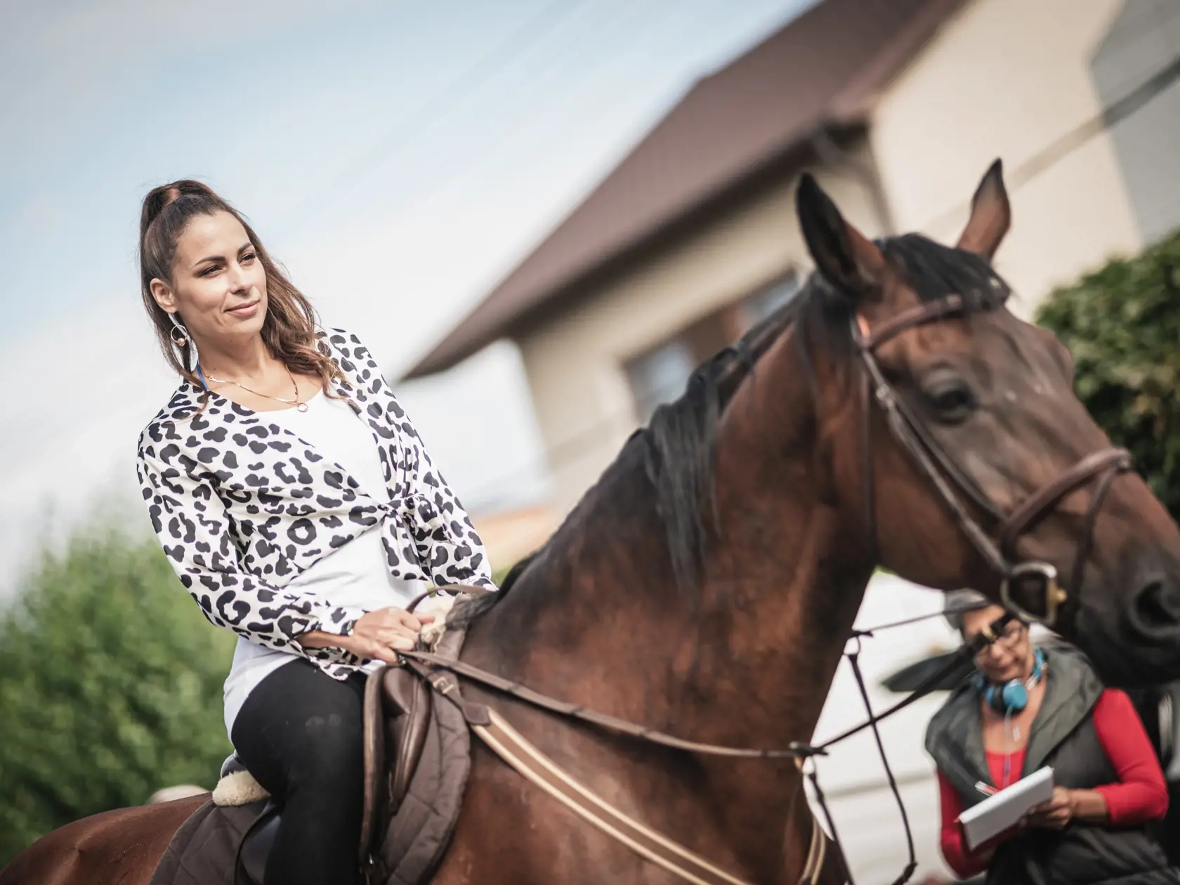 Kristína Greppelová hrá v Šťastnej rybke kaderníčku.