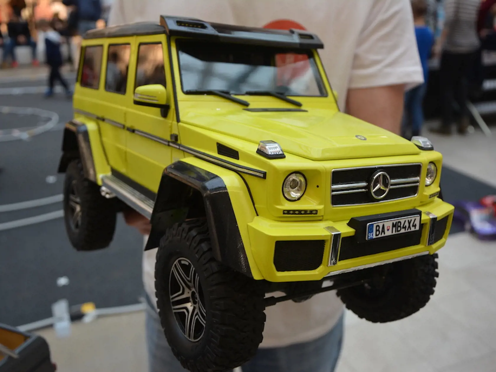 Mercedes Benz G 4x4 na druhú vyrobil Peter Kubička za tri mesiace a je jeho prvotinou.