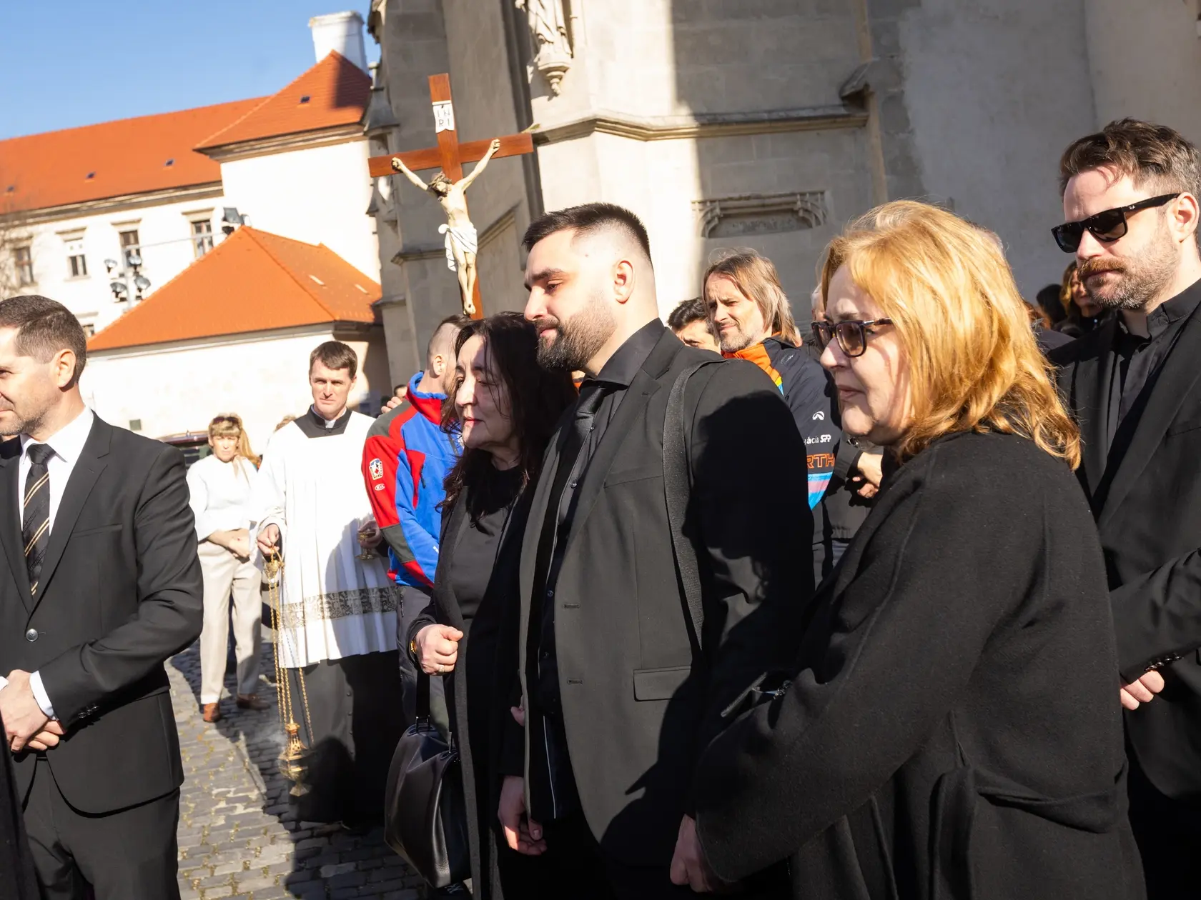 Pohreb Štefana Kvietika. 