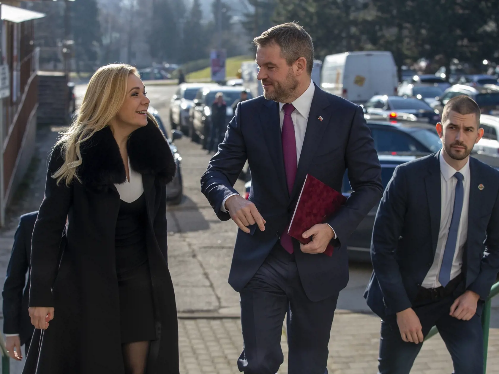 Snem Smer-SD v Banskej Bystrici
Na obr. : Denisa Saková a Peter Pellegrini