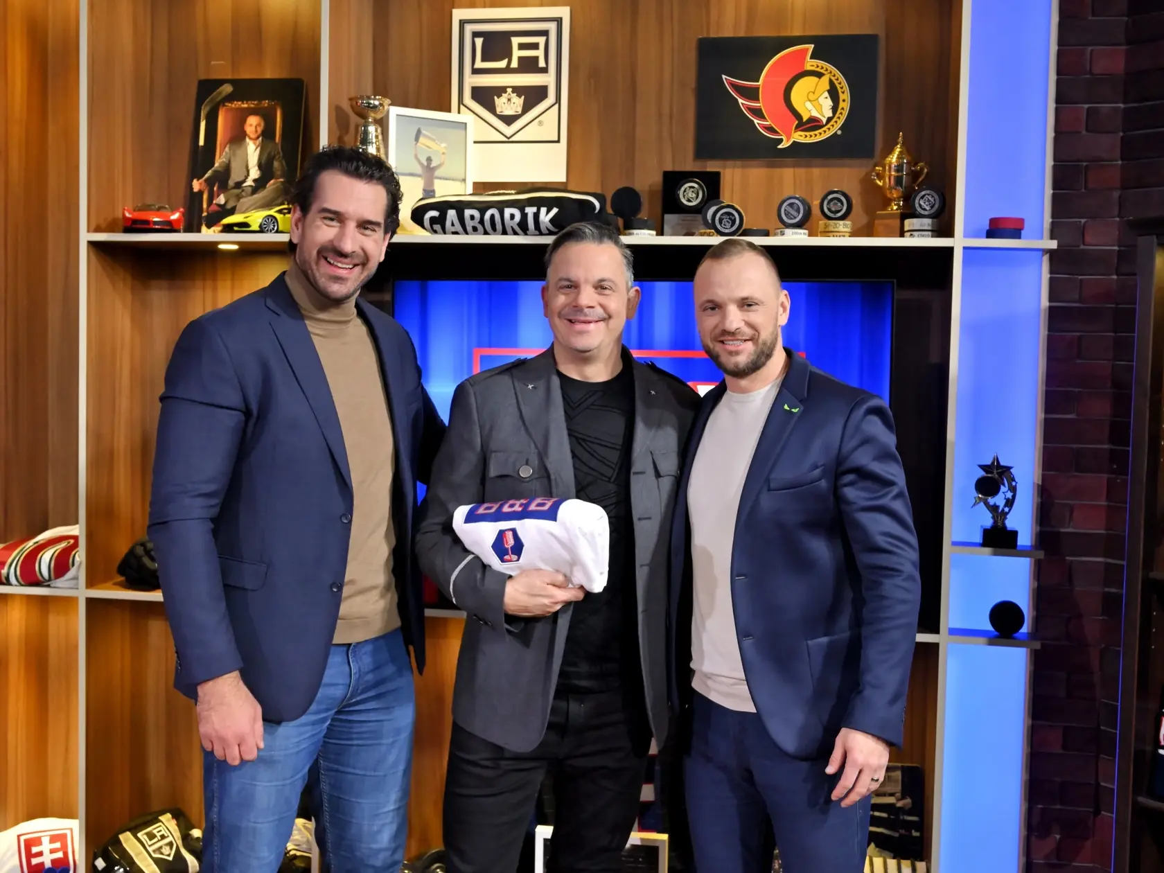 Boris Valábik, Dano Dangl a Marián Gáborík