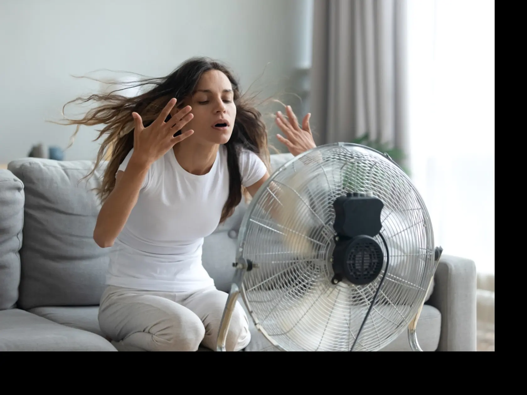 Pri ventilátore pozor na zápal oka.