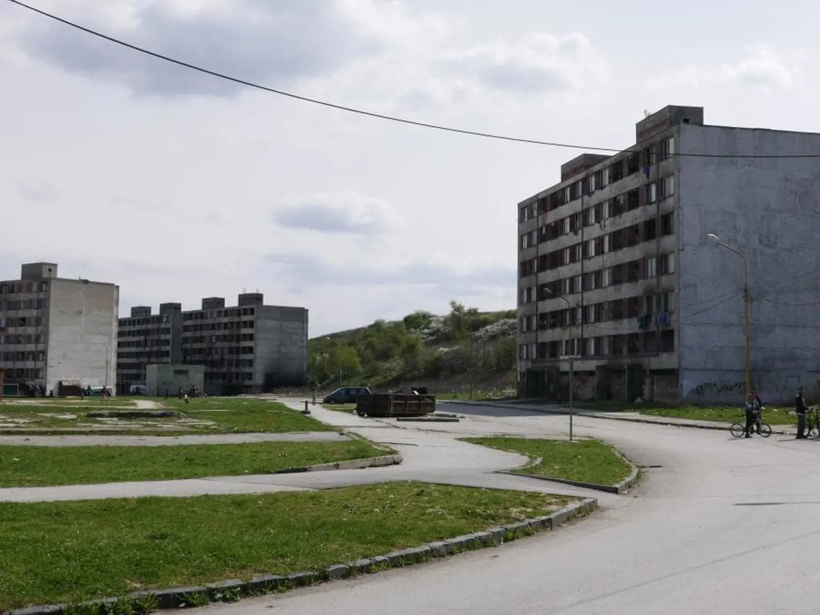 Takýto žalostný stav panuje na Luniku IX v súčasnosti.
