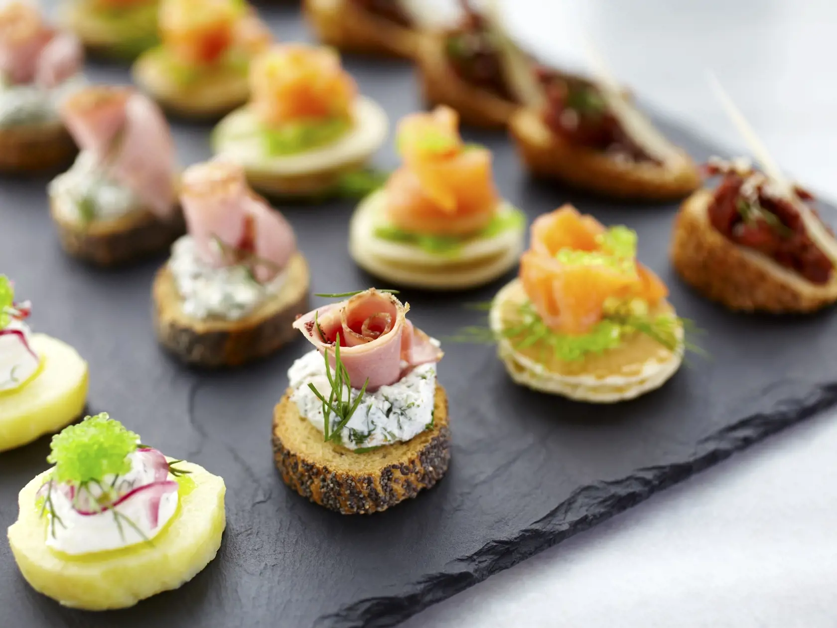 Canapes for party