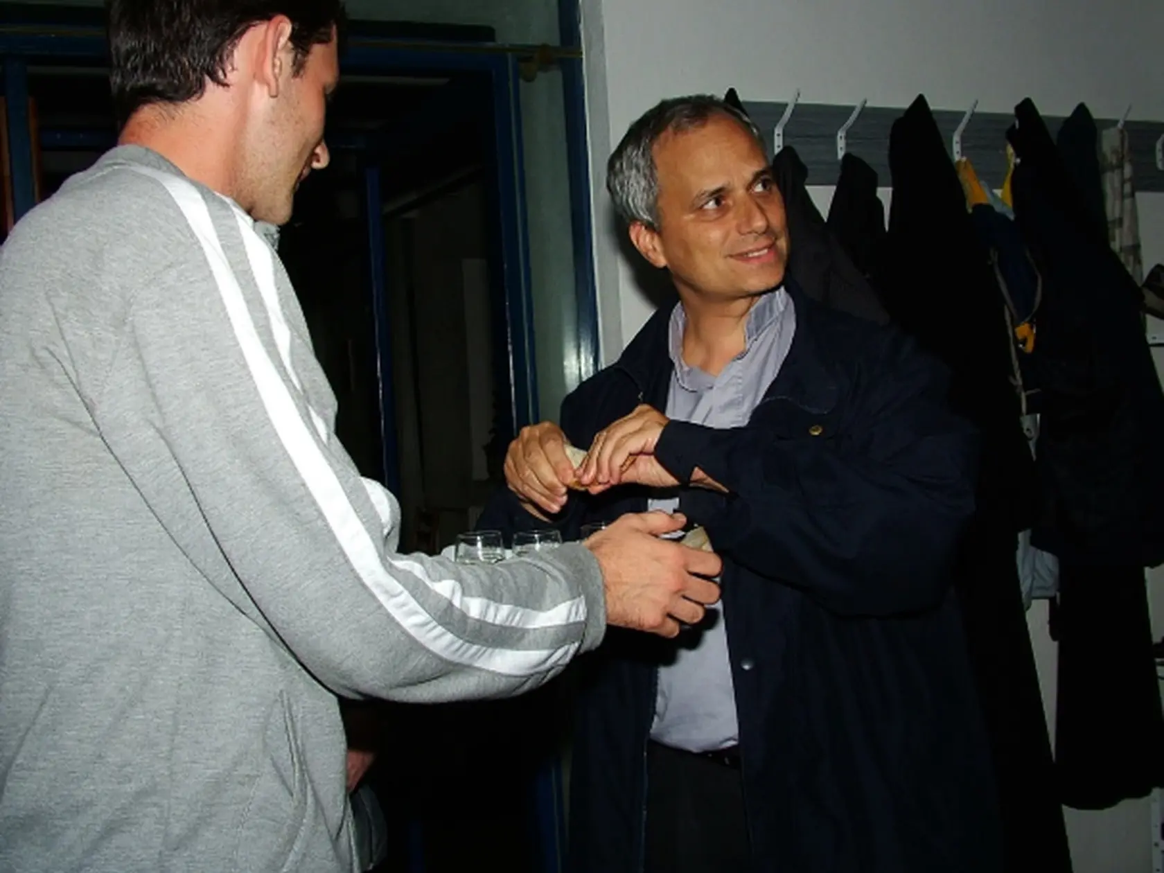 Robert Francis Provest, budúci pápež Lev XIV., na návšteve Košíc v roku 2005.