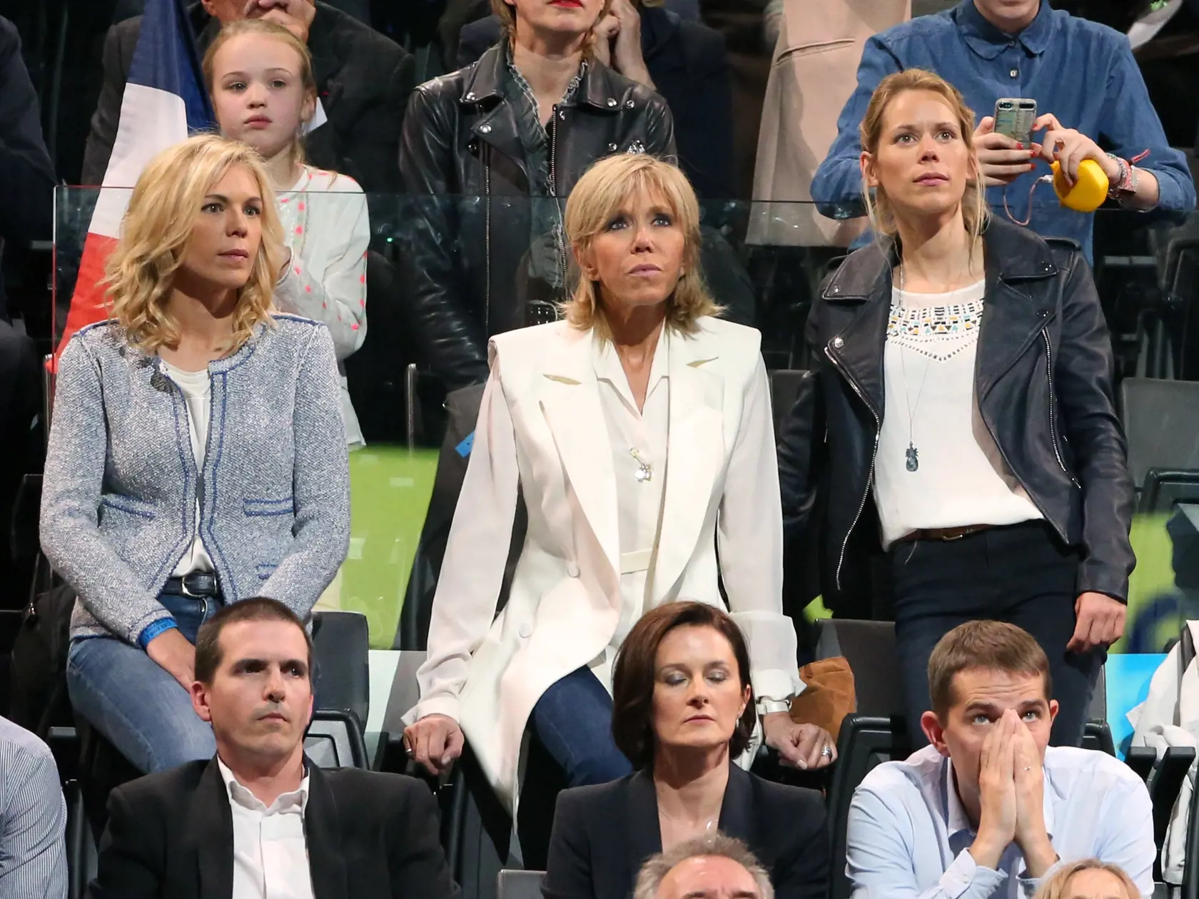 Brigitte so svojimi krásnymi dcérami.