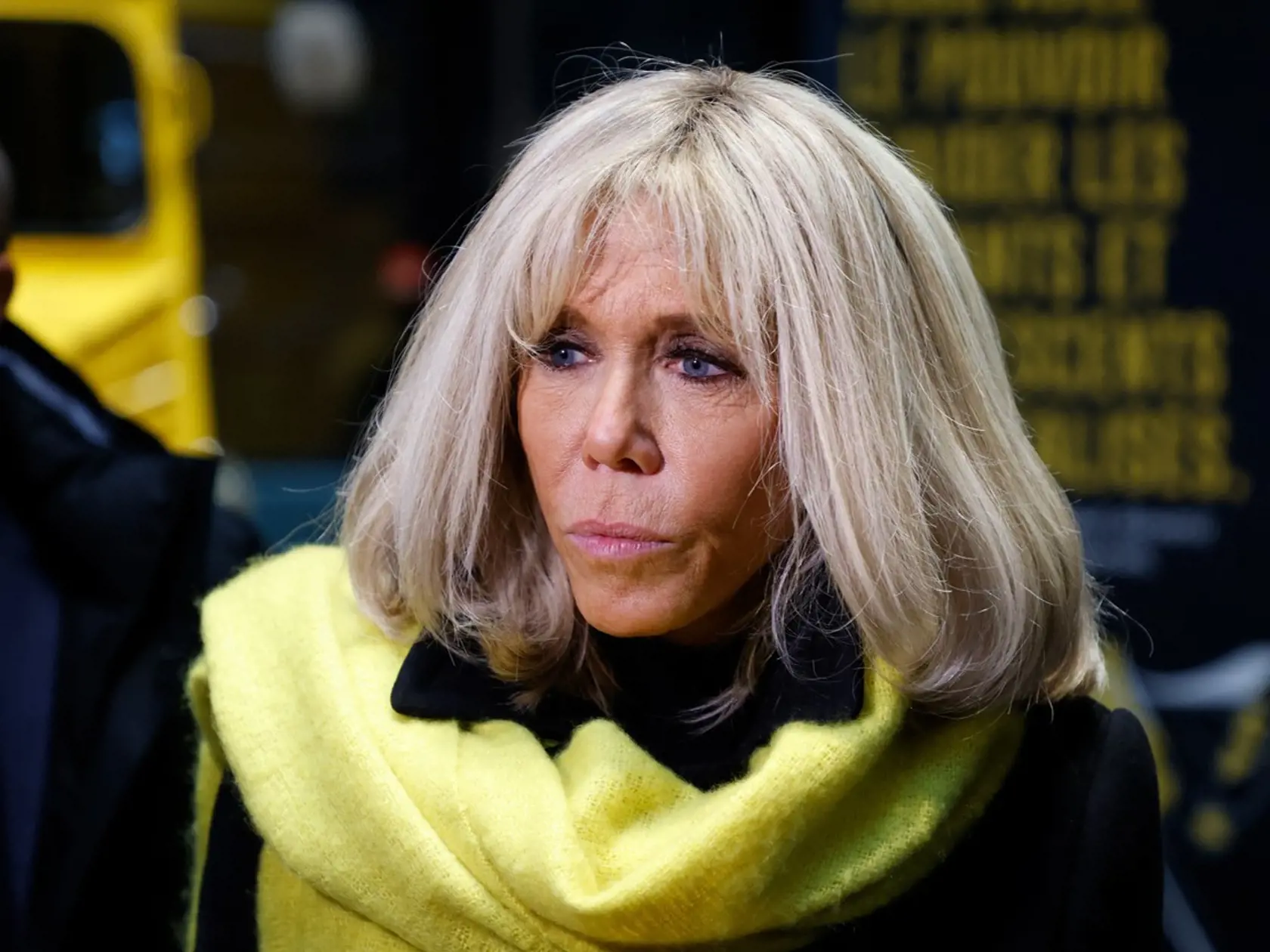 Prvá dáma Francúzska Brigitte Macron na otvorení organizácie, ktorá pomáha deťom v nemocniciach.