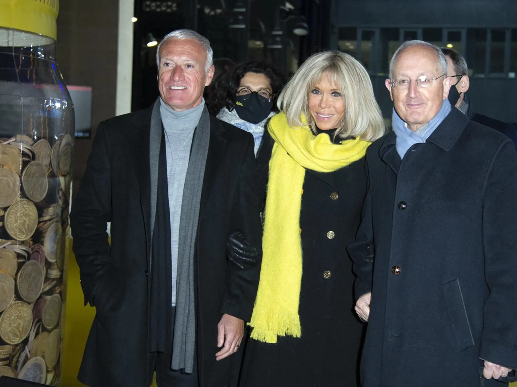 Prvá dáma Francúzska Brigitte Macron na otvorení organizácie, ktorá pomáha deťom v nemocniciach.