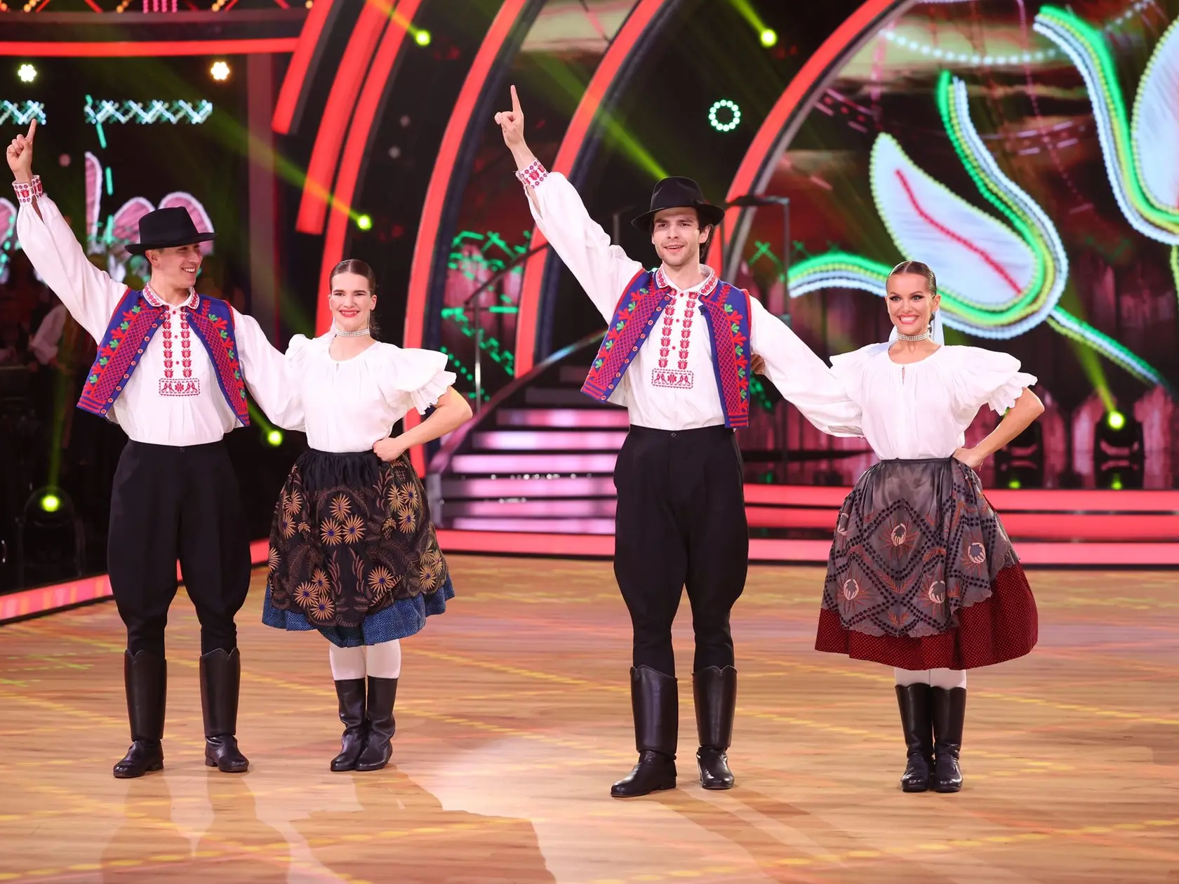 8. kolo Let's Dance. Na snímke Kristián Baran a Dominika Rošková.