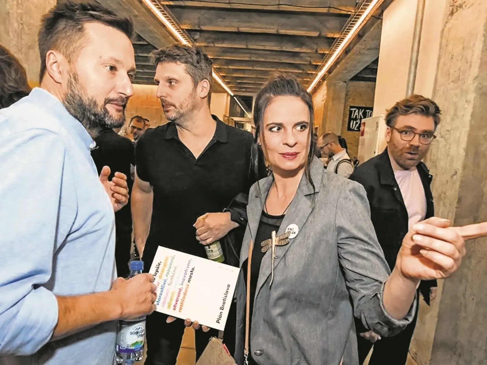 Rok 2018: Zuzana Fialová a Shooty na akcii. Vtedy povedala, že prišla s kamarátmi. Obaja sa tvárili, že k sebe nepatria.