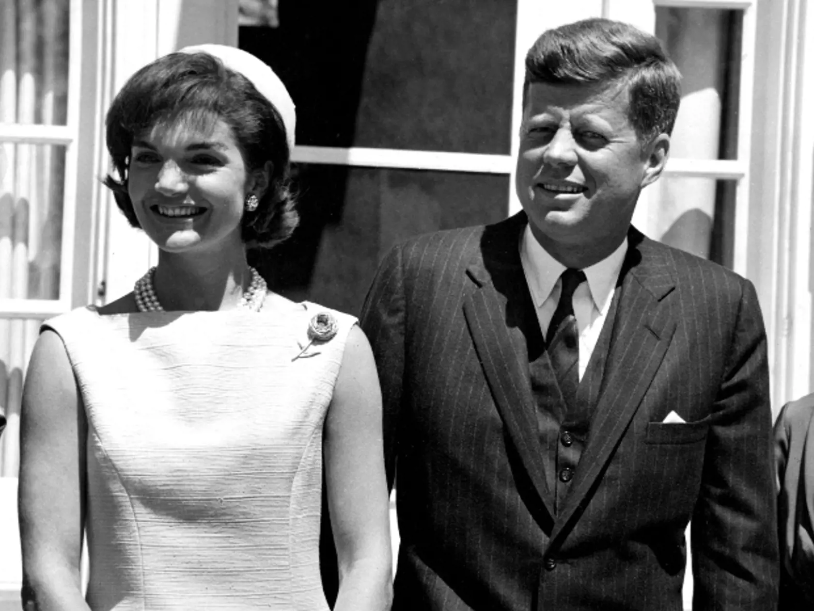 Jackie Kennedy s manželom Johnom Fitzgeraldom.