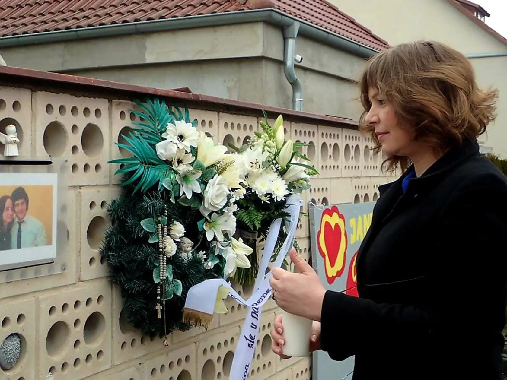 Pamiatku zavraždených Jána Kuciaka a Martiny Kušnírovej tiež uctila vicepremiérka Veronika Remišová.