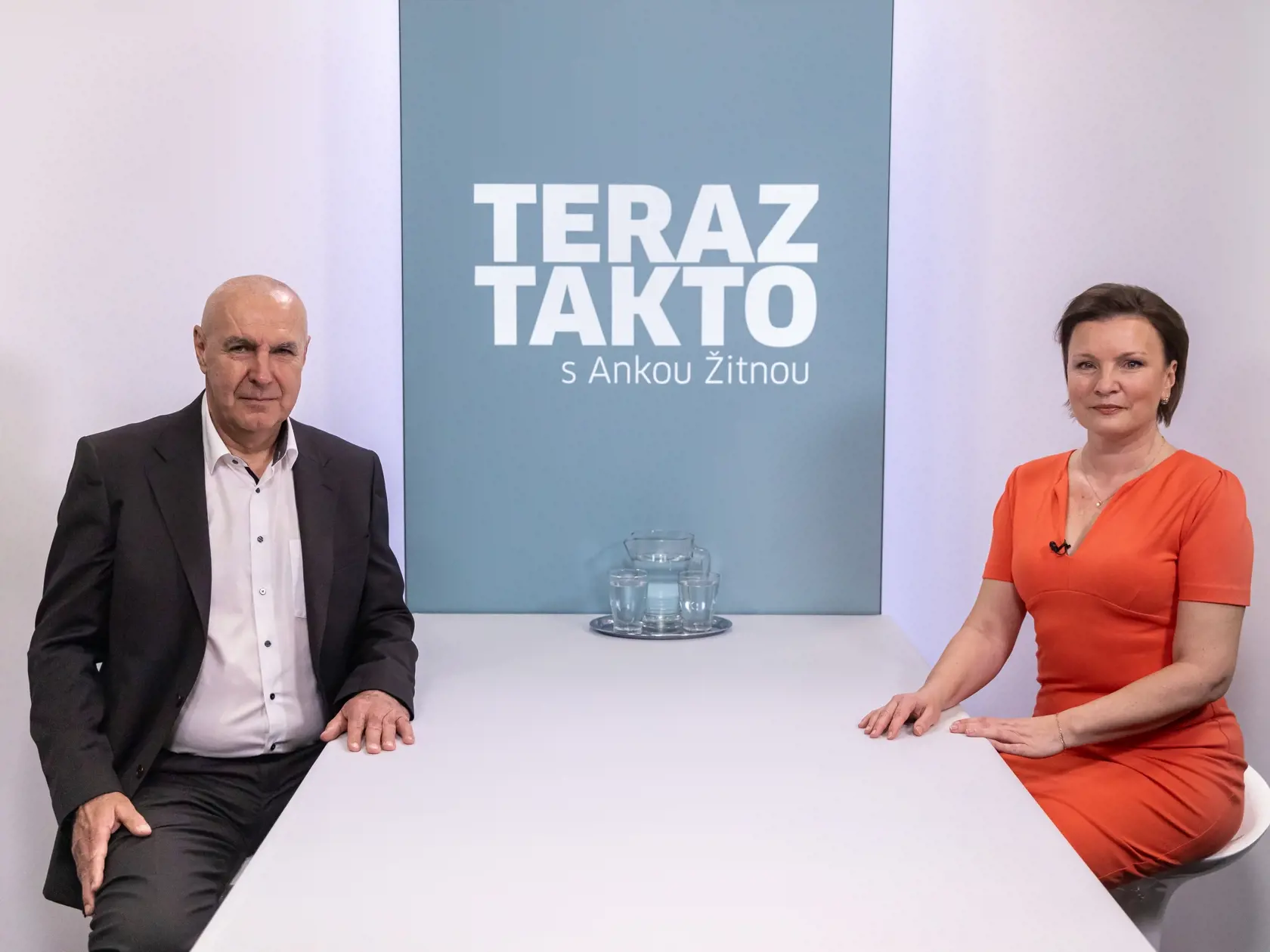 Diskusná relácia “Teraz takto s Ankou Žitnou”, ktorej hosťom bol Vladimír Slezák, podpredseda SOPK.