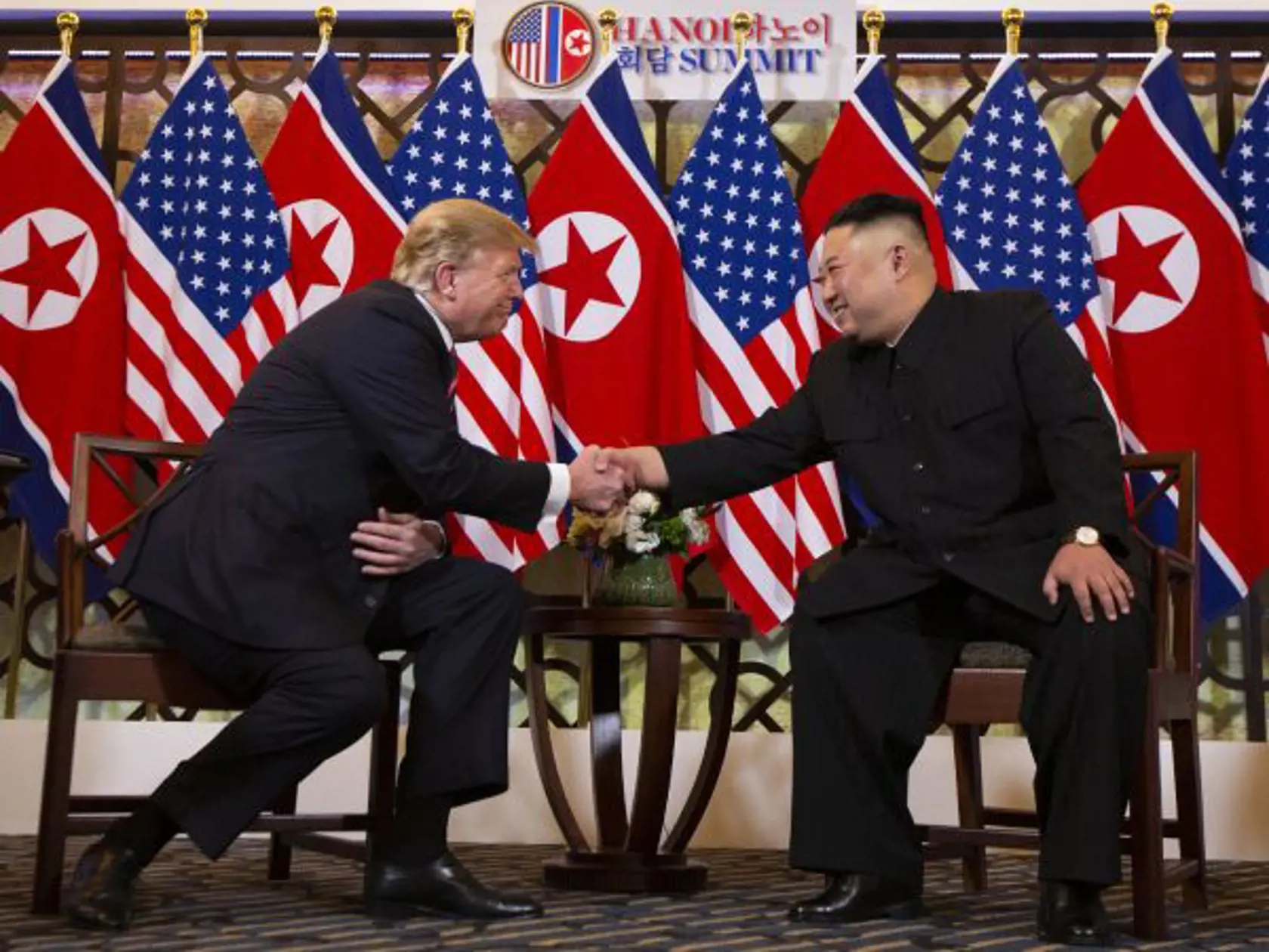Samit Donalda Trump a a Kim Čong-una v Hanoji