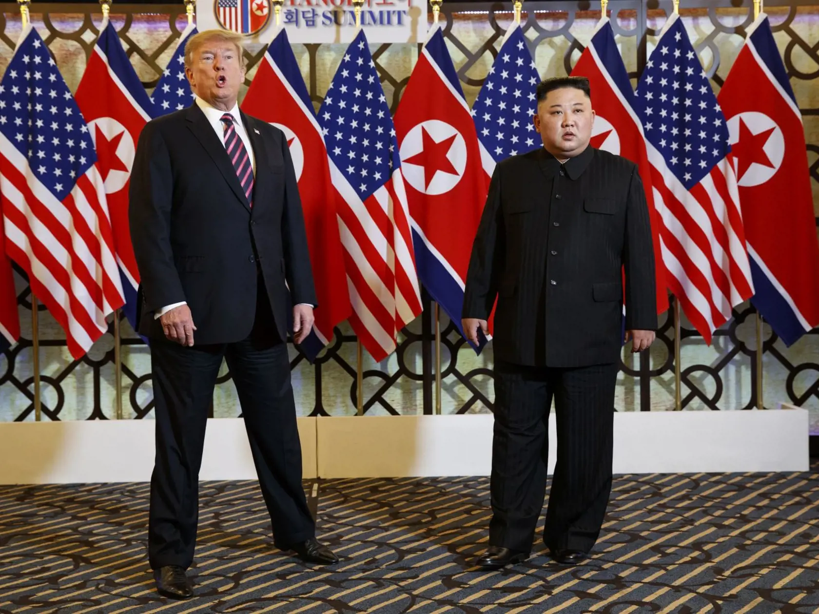 Samit Donalda Trump a a Kim Čong-una v Hanoji