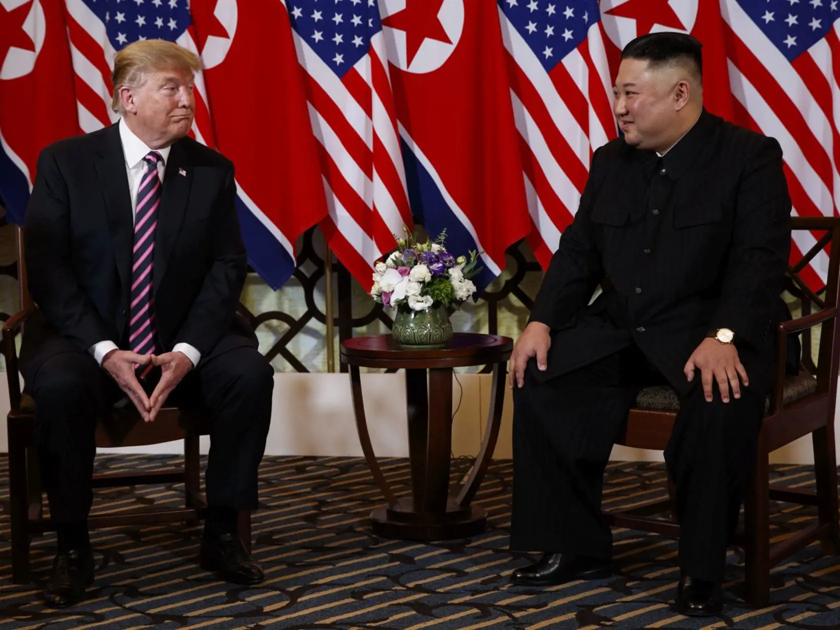 Samit Donalda Trump a a Kim Čong-una v Hanoji