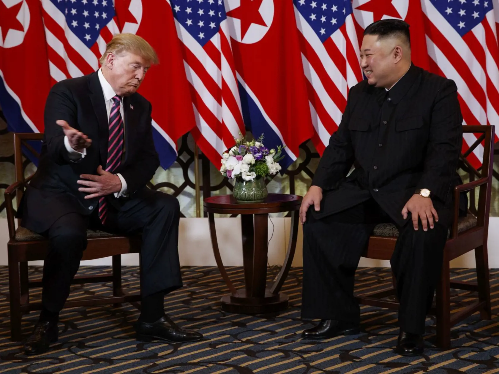 Samit Donalda Trump a a Kim Čong-una v Hanoji