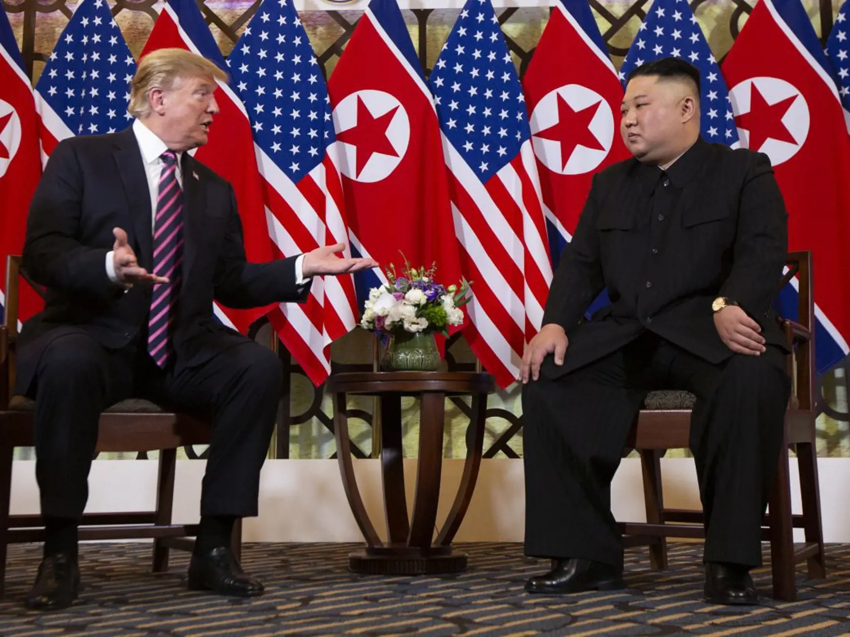 Samit Donalda Trump a a Kim Čong-una v Hanoji