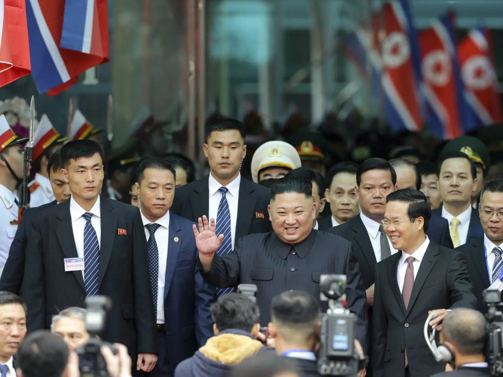 Kim Čong-un vo Vietname