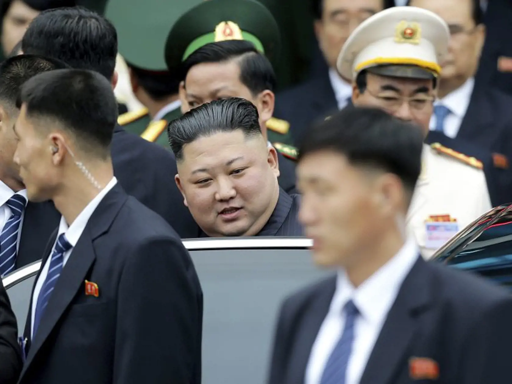Kim Čong-un vo Vietname