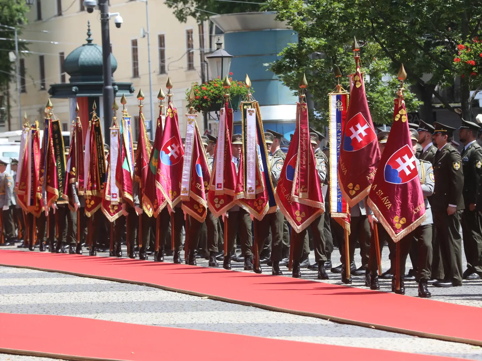 Inaugurácia Petra Pellegriniho za prezidenta Slovenskej republiky.