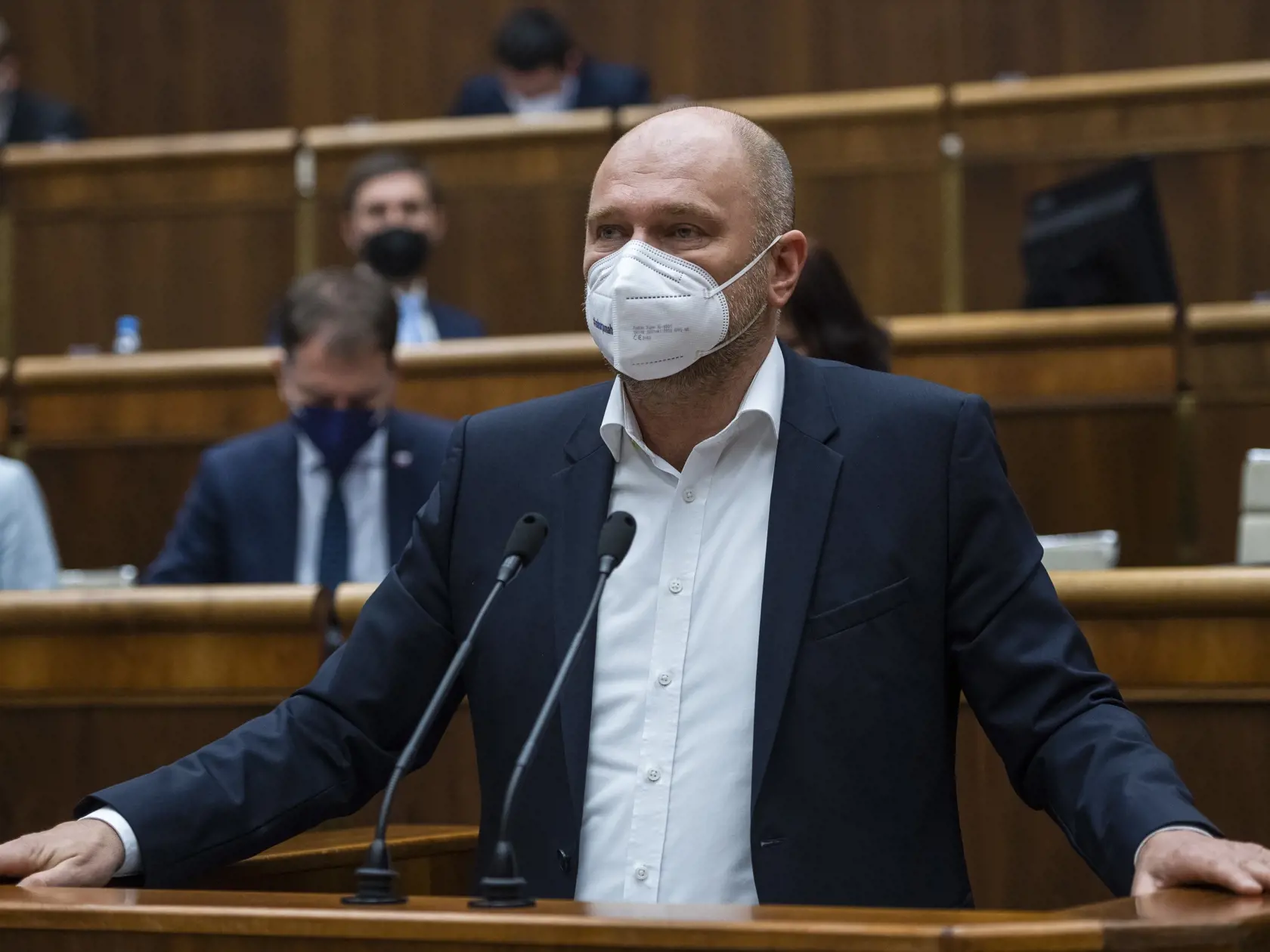 Na snímke je minister hospodárstva SR a prvý podpredseda vlády SR pre ekonomiku SR Richard Sulík (SaS).