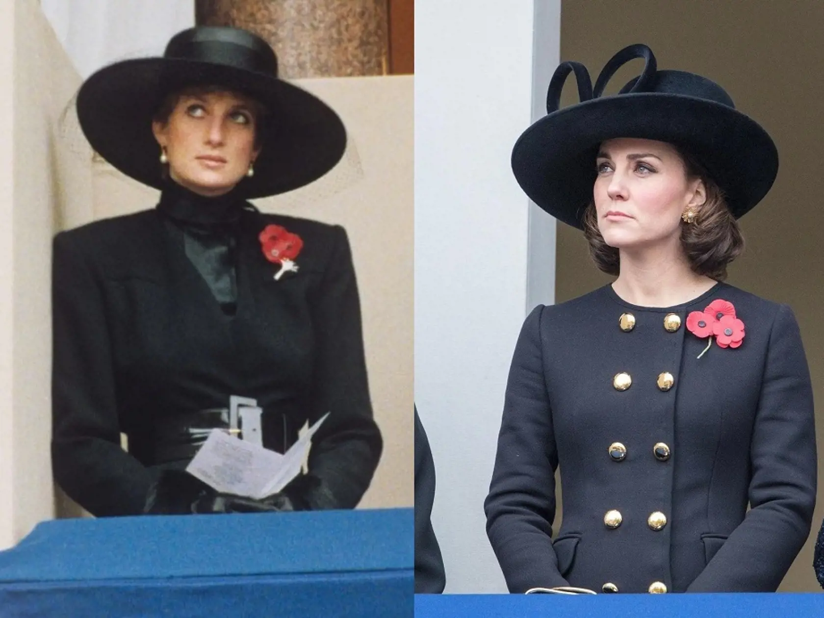 Princezná Diana a vojvodkyňa Kate