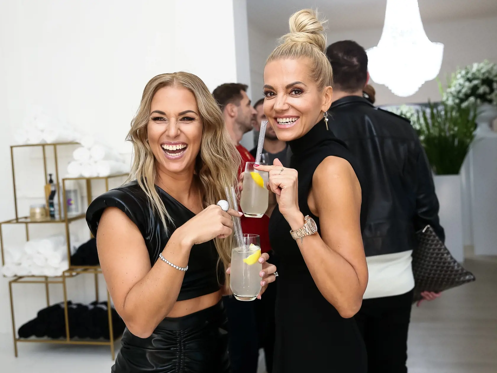 Dominika Cibulková a Dara Rolins