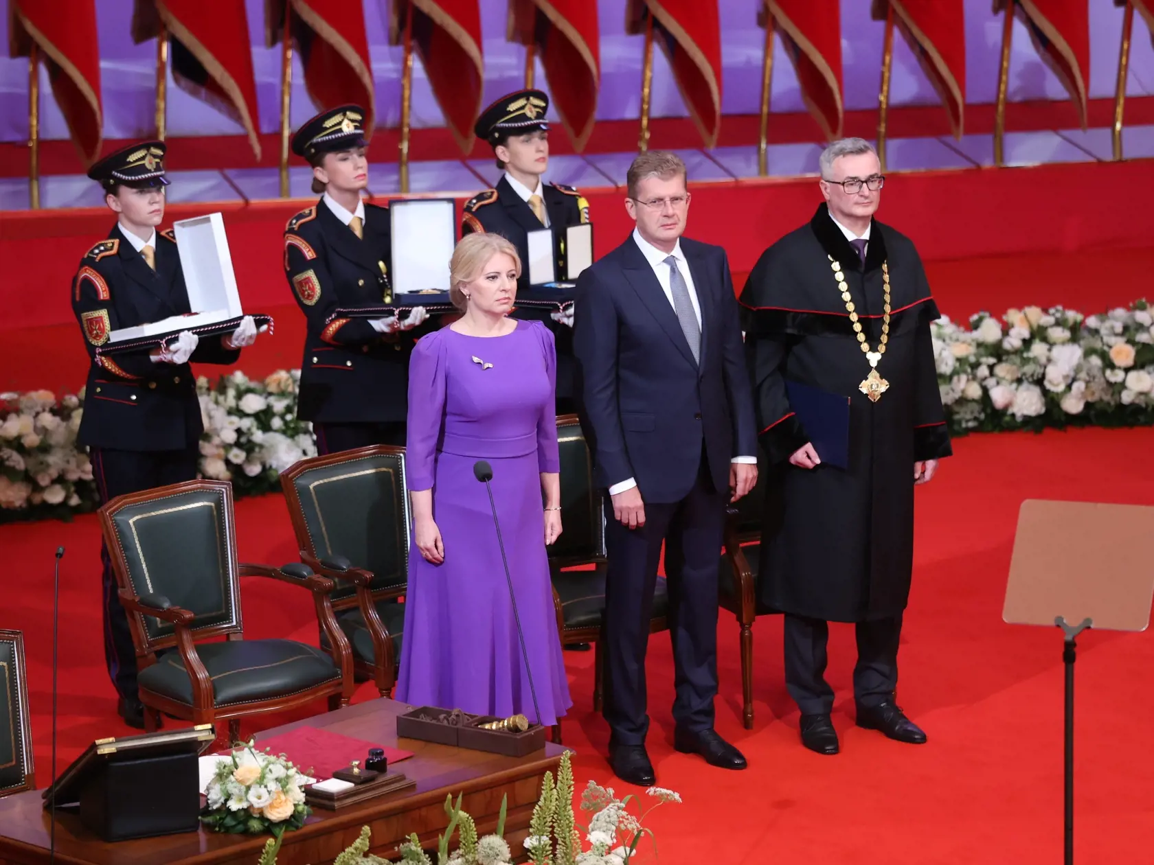 Inaugurácia nového prezidenta Slovenskej republiky Petra Pellegriniho.