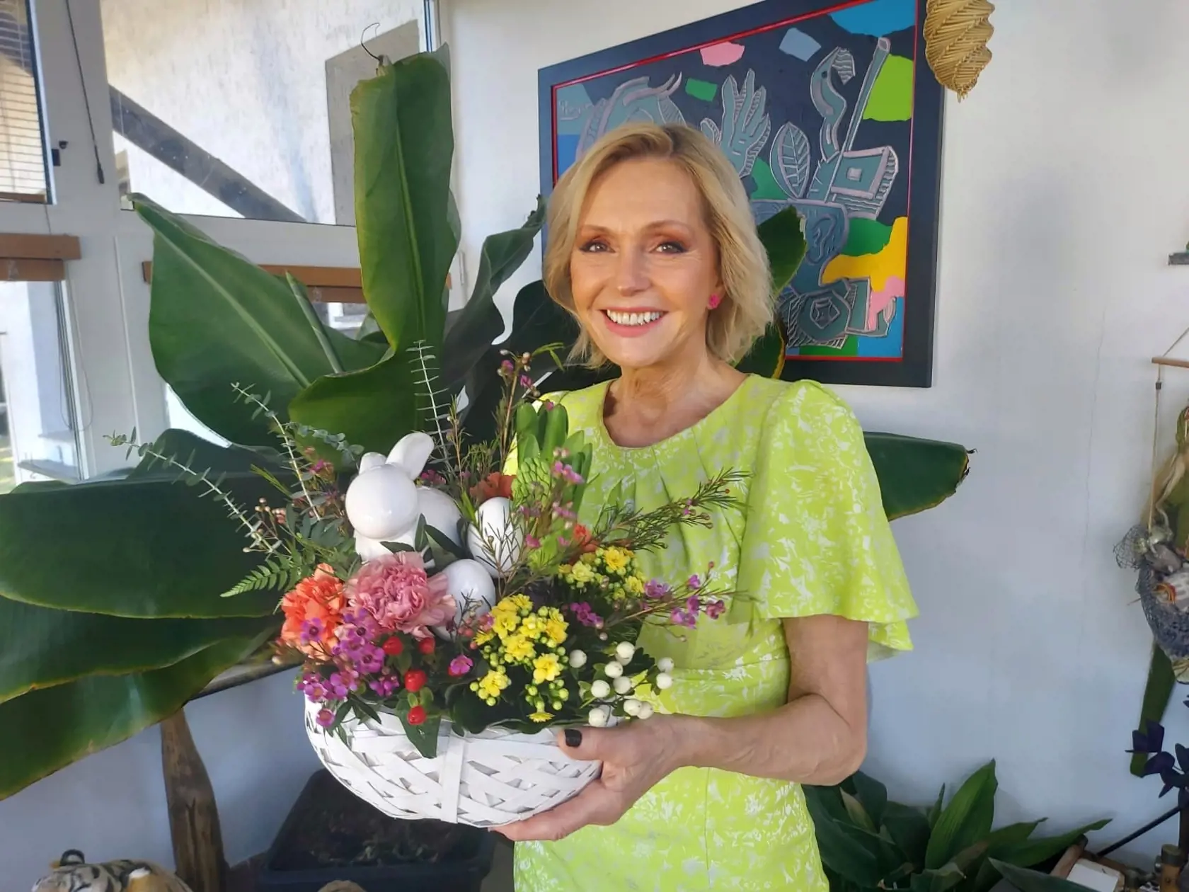 Helena Vondráčková rada trávi čas vo svojej záhrade.