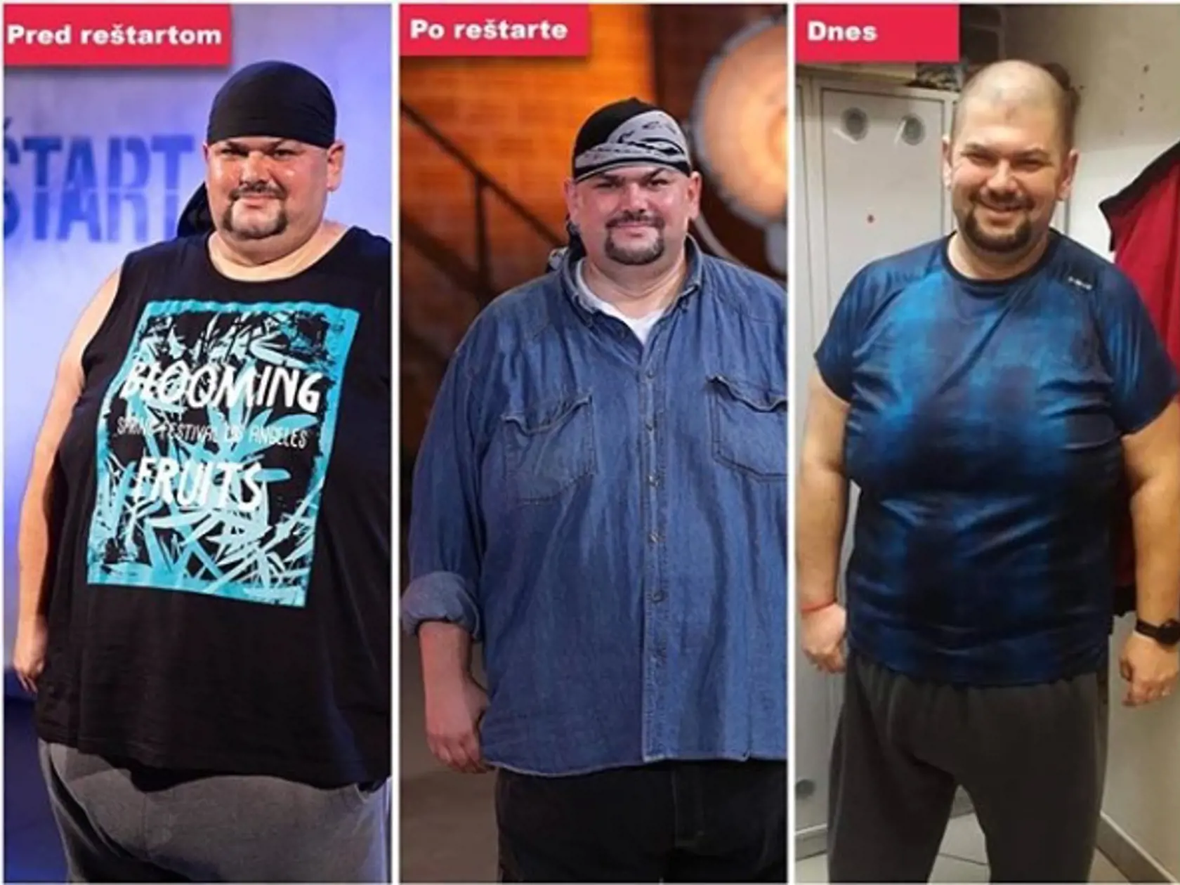 Bratislavčan od skončenia Reštartu schudol ďalších 23 kíl. V súčasnosti váži 145 kg, čo znamená, že zhodil 74 kg. Štyridsiatnik sa z výsledkov veľmi teší, no ani zďaleka ešte nie je spokojný. Jeho ďalšou métou je dostať sa pod 100 kilogramov.