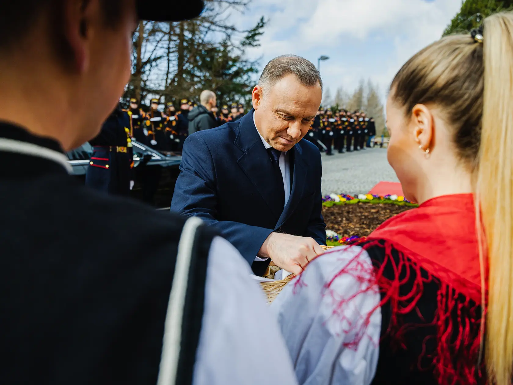 Rozlúčková návšteva prezidenta Poľskej republiky Andrzeja Dudu