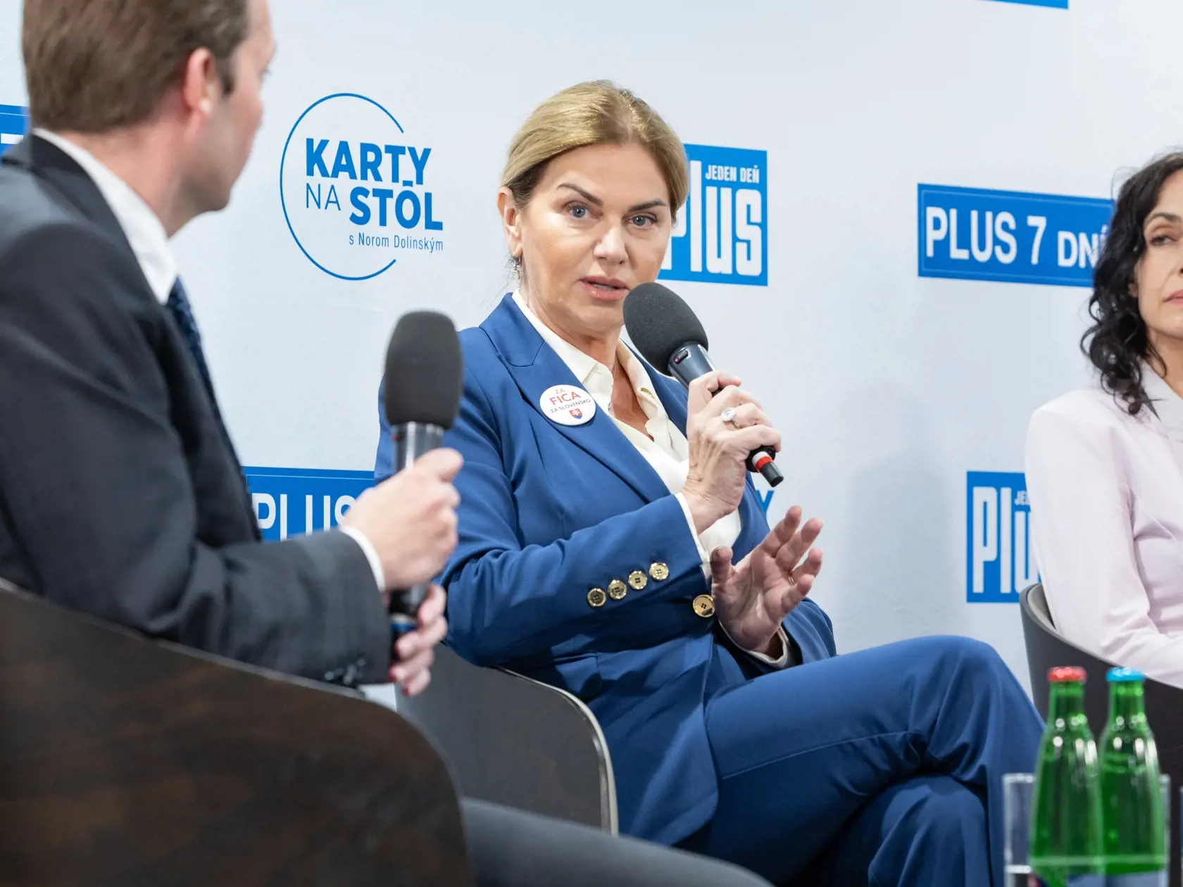 Predvolebná diskusia vydavateľstva News and Media Holding pred voľbami do Európskeho parlamentu, ktorú moderoval Noro Dolinský. Pozvanie prijali: Monika Beňová (Smer-SD), Miriam Lexman (KDH), Ľudovít Ódor (PS), Eugen Jurzyca (SaS) a Rudolf Huliak (SNS).