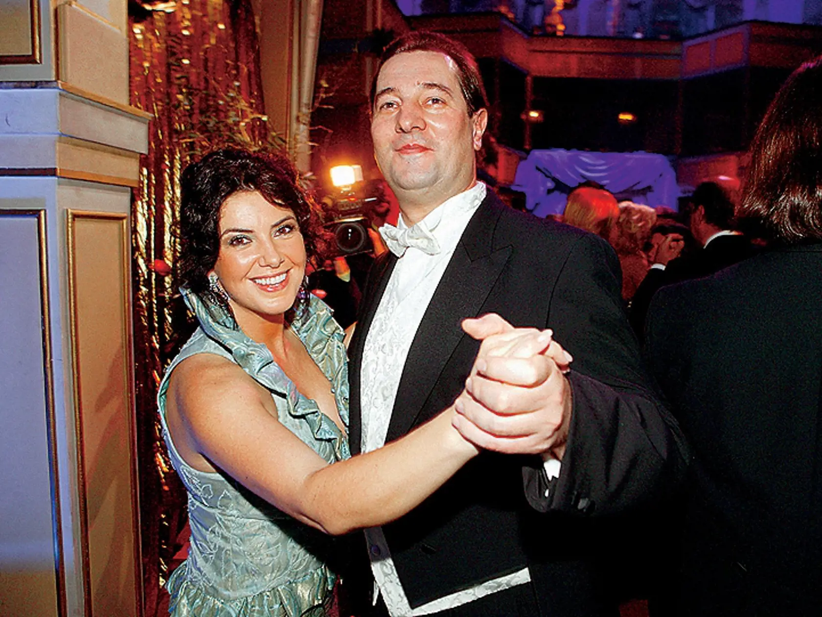 Manželia Malachovskí na Plese v opere roku 2007.