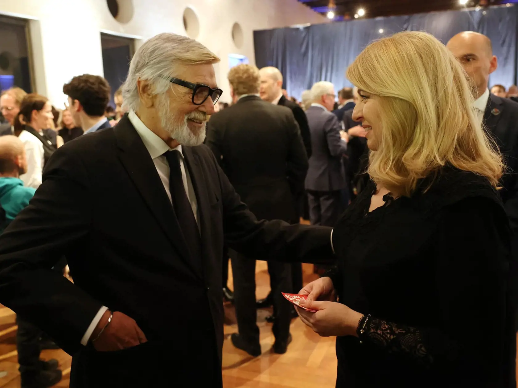 Zuzana Čaputová si evidentne mala čo povedať s Jiřím Bartoškom.