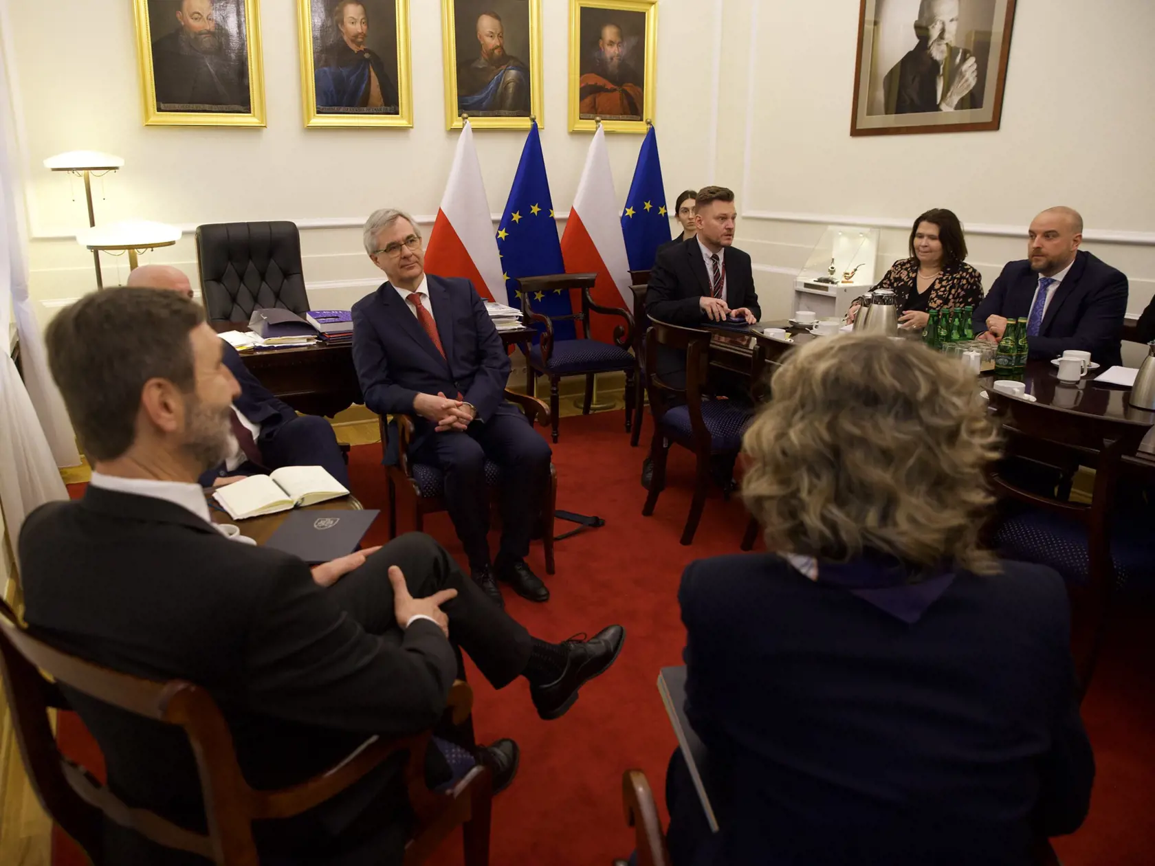 Minister Juraj Blanár na pracovnej ceste v poľskom parlamente.