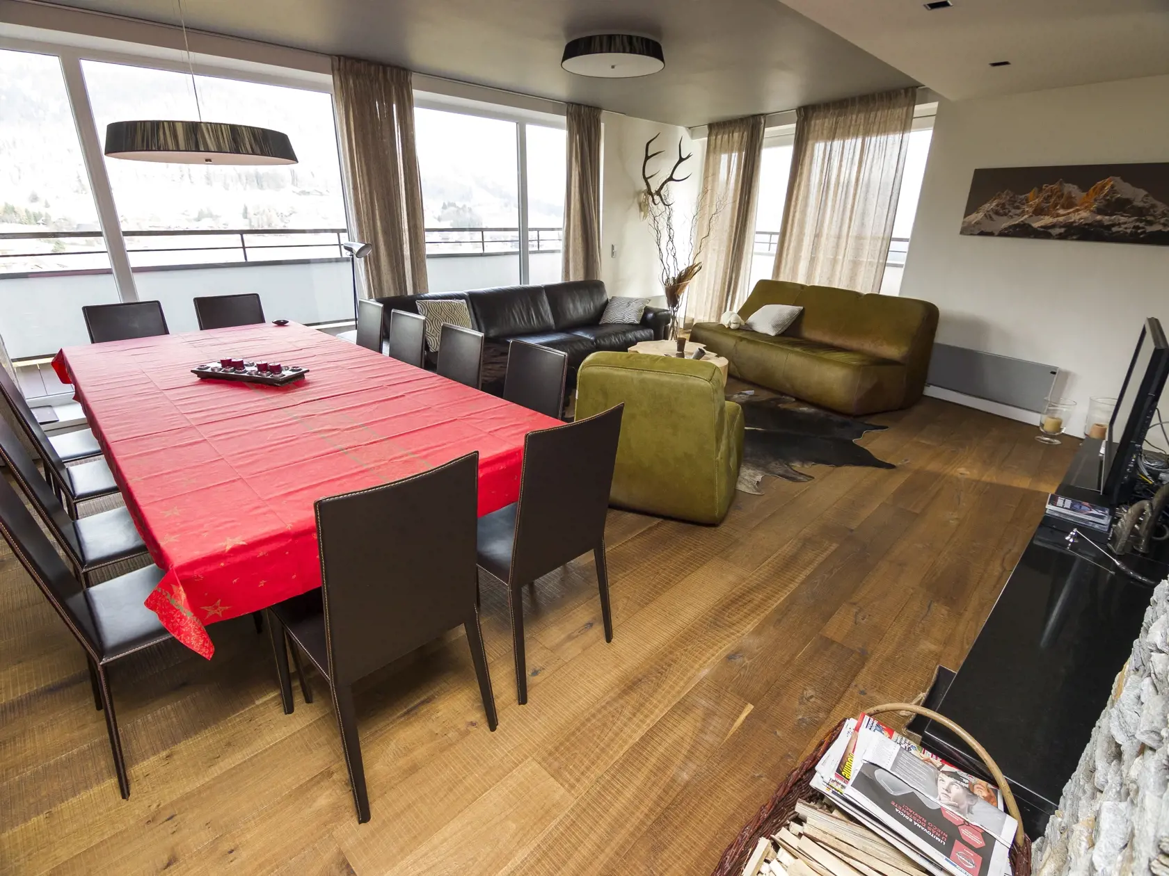 Apartmán na Donovaloch patriaci Výbohovi. Na zariadení rozhodne nešetril.